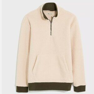 Madewell Sherpa Quarter Zip